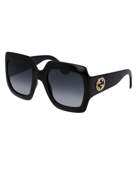 gucci women's 57mm sunglasses|Gucci oversized square sunglasses.